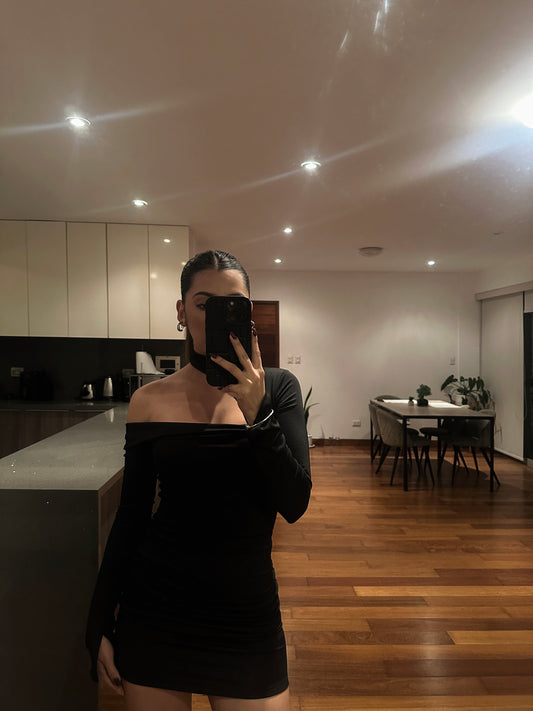 AURORA DRESS NEGRO